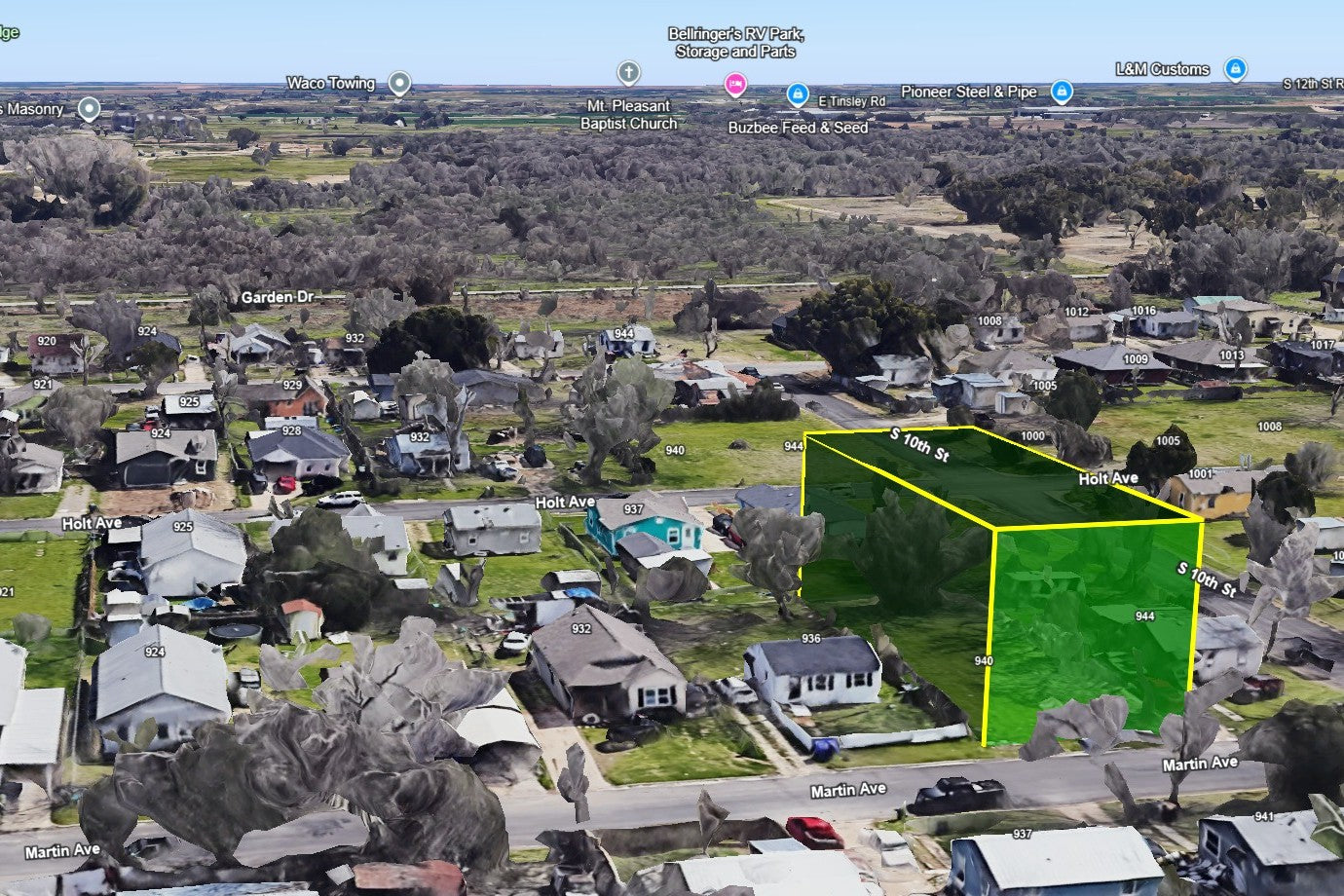 0.14 Acre Waco, McLennan County, TX (Power, Water, & Paved Road)