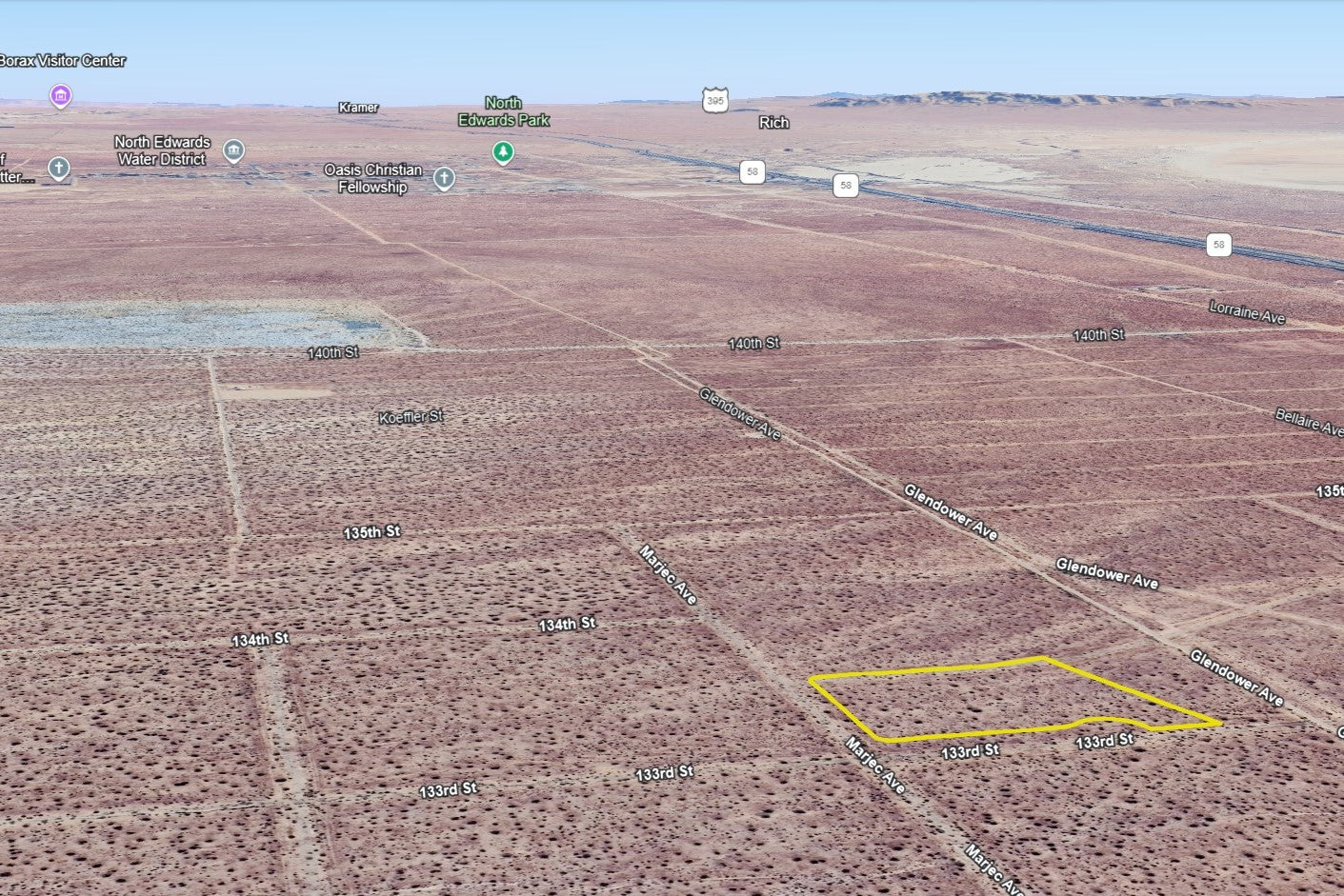 2.74 Acres Edwards, Kern County, CA