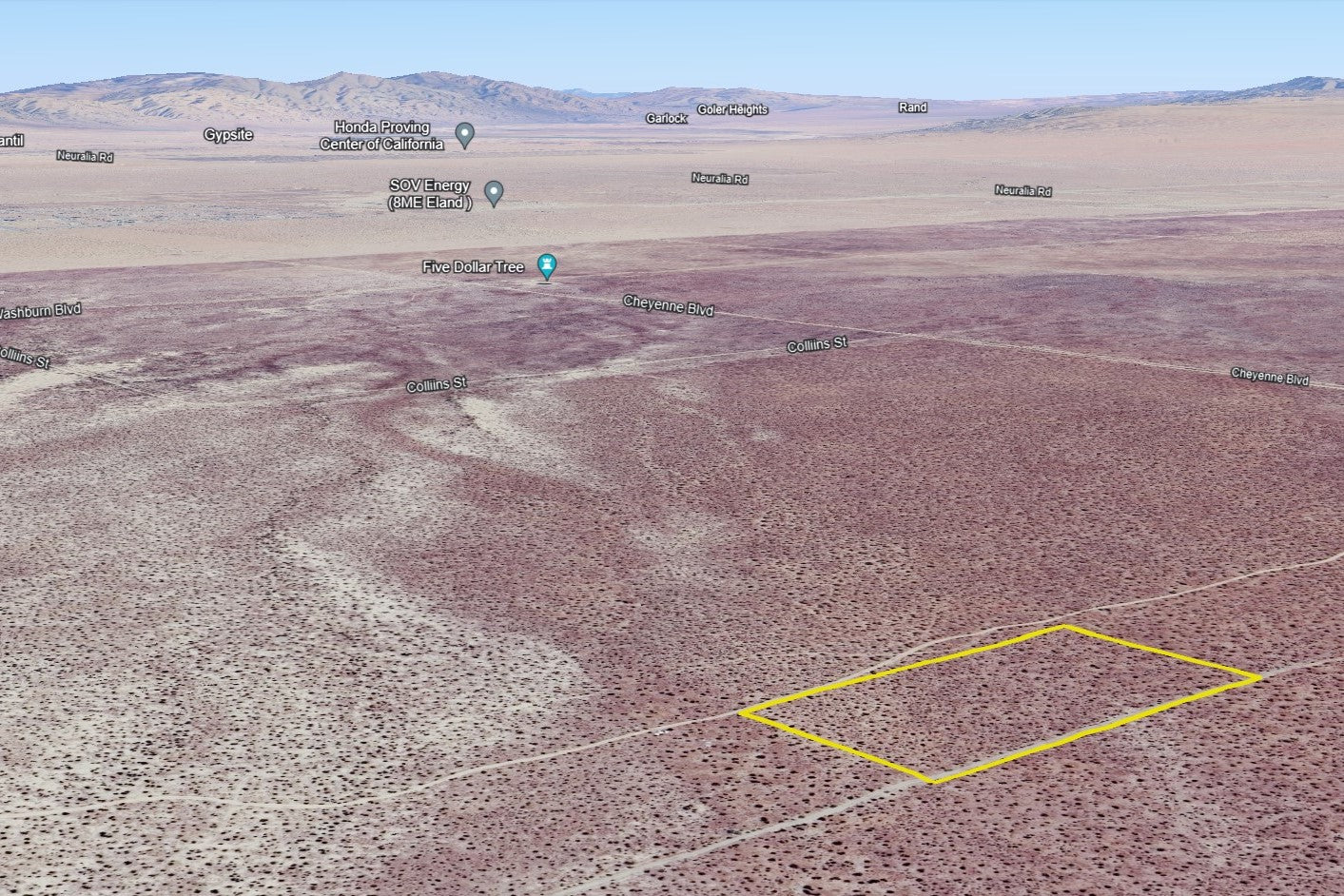 5 Acres California City, Kern County, CA