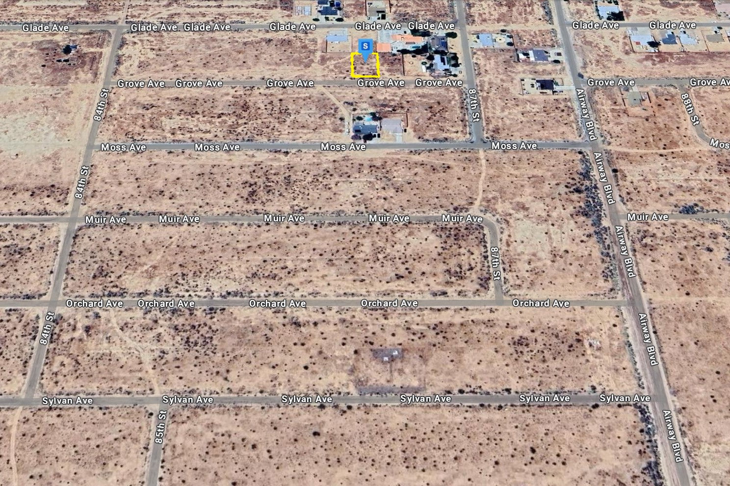 0.22 Acre California City, Kern County, CA (Power & Water)