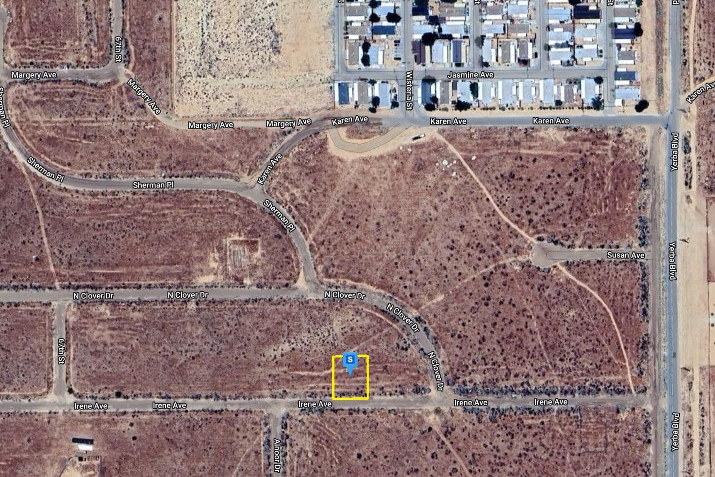 0.23 Acre California City, Kern County, CA (Water)