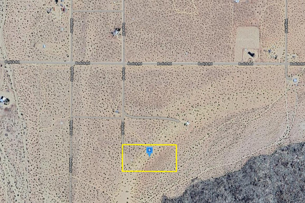 5 Acres Landers, San Bernardino County, CA (Power)