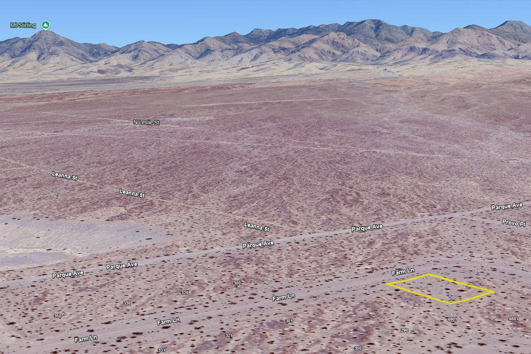 0.20 Acre Pahrump, Nye County, NV (Power)