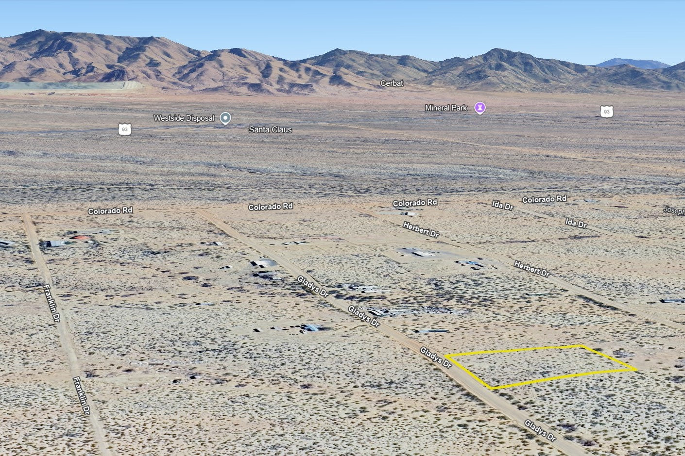 1.02 Acres Golden Valley, Mohave County, AZ (Power)