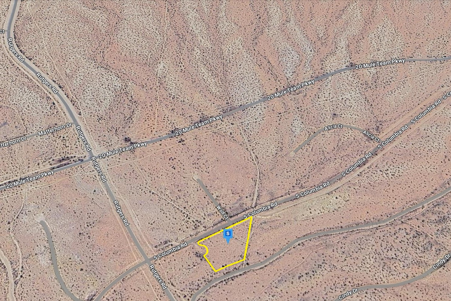 2.38 Acres California City, Kern County, CA
