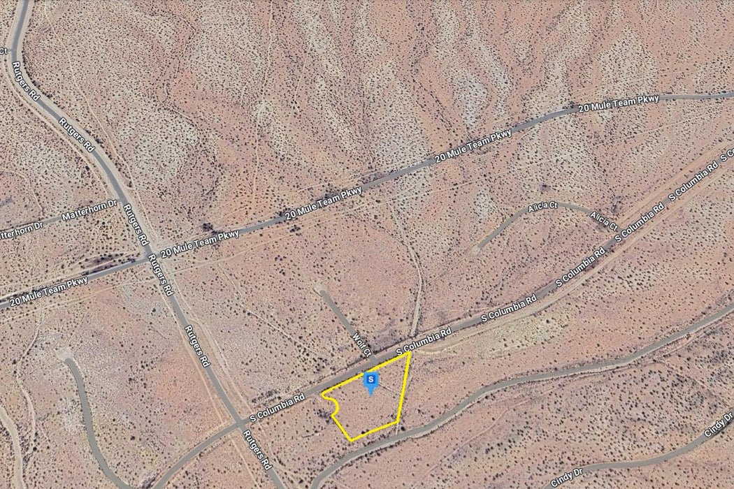 2.38 Acres California City, Kern County, CA