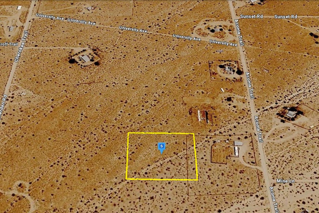 2.20 Acres Landers, San Bernardino County, CA (Power)