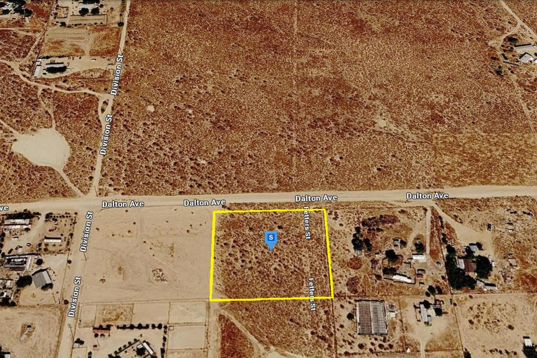 2.50 Acres Mojave, Kern County, CA (Power)