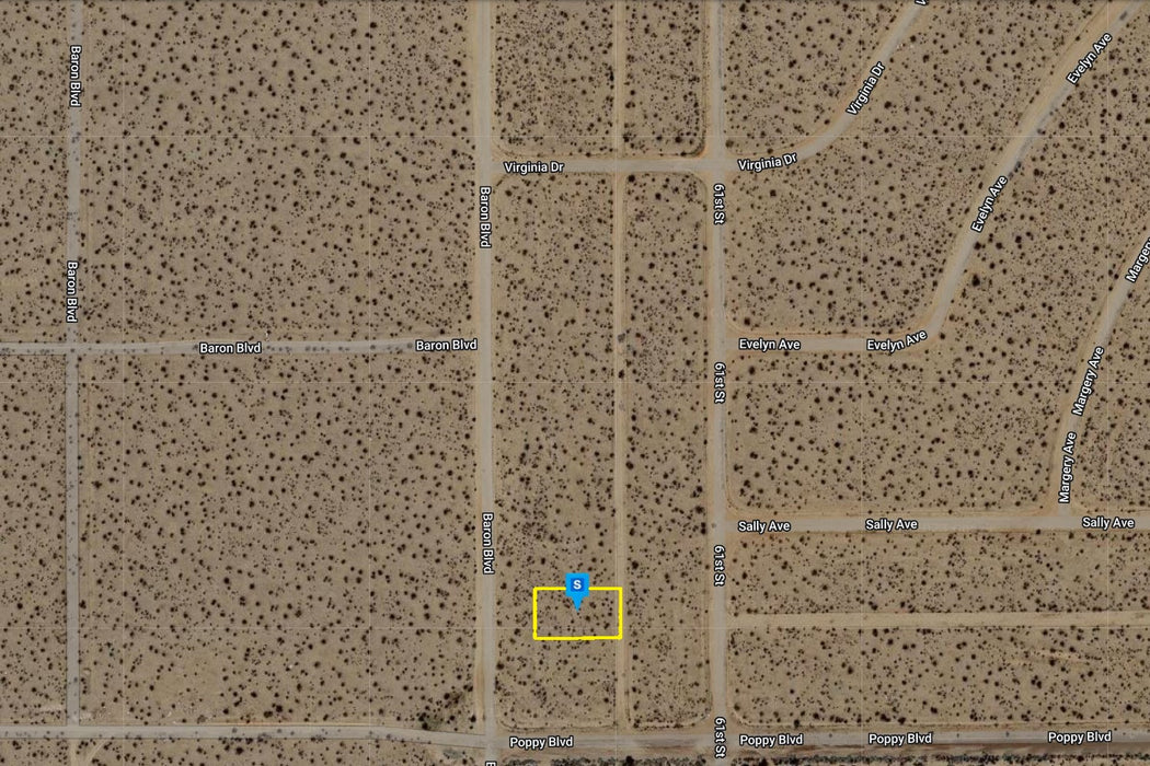 0.27 Acre California City, Kern County, CA