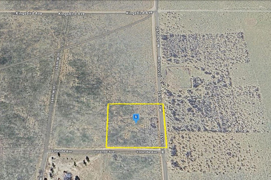 2.52 Acres Rosamond, Kern County, CA (Power)