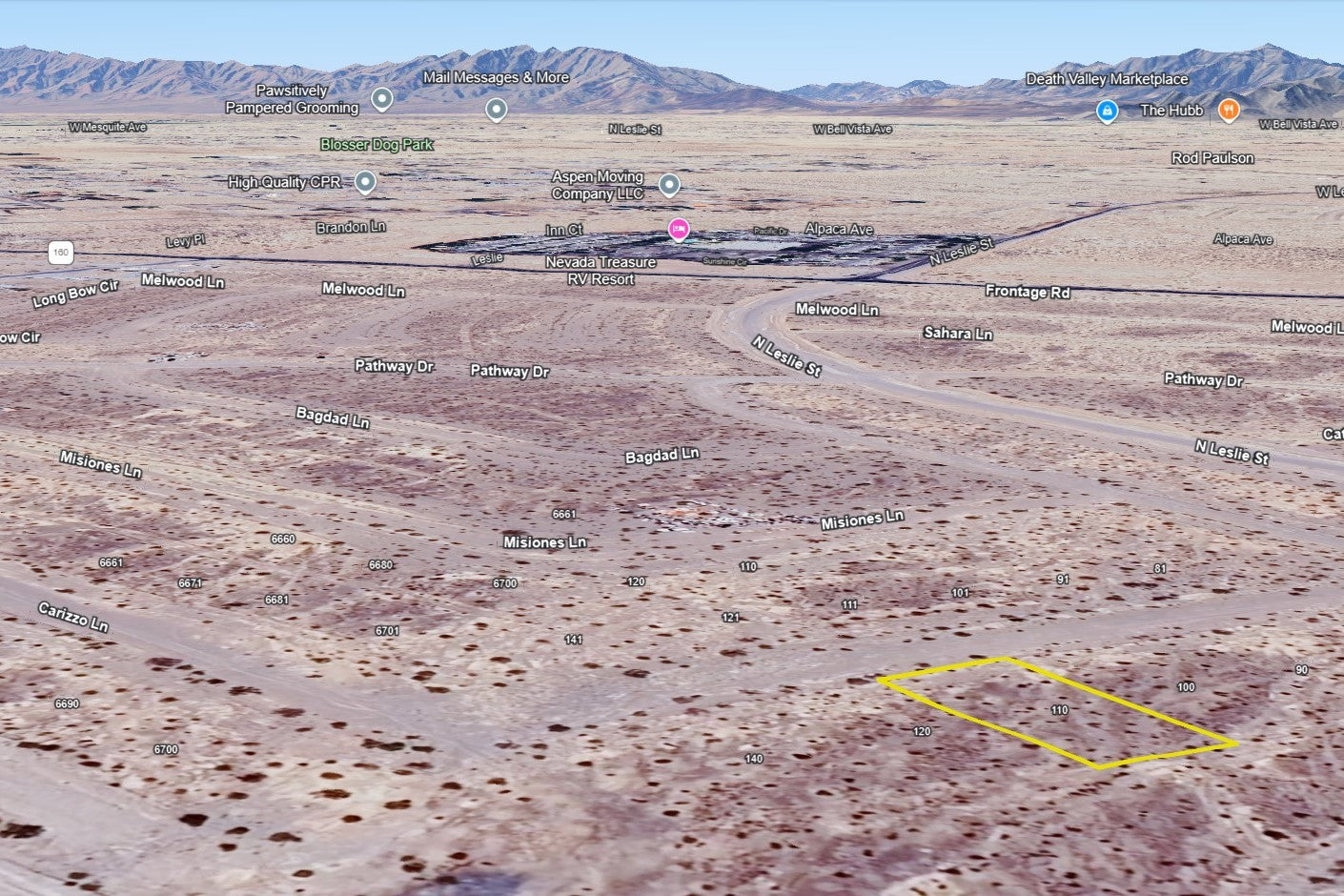 0.1650 Acre Pahrump, Nye County, NV