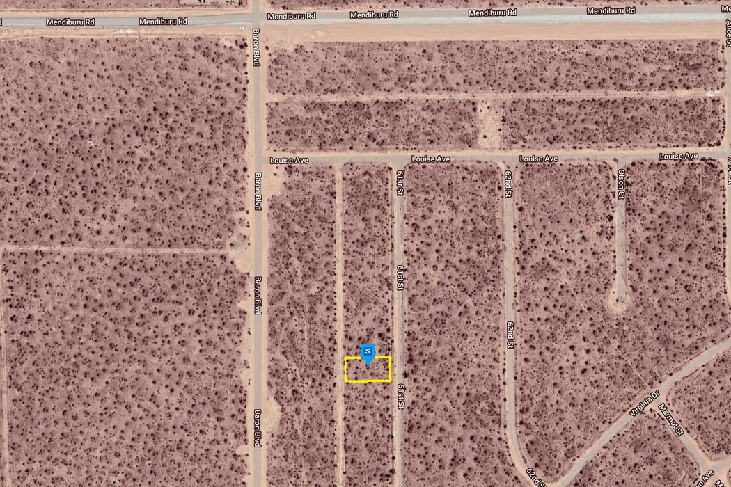 0.18 Acre California City, Kern County, CA