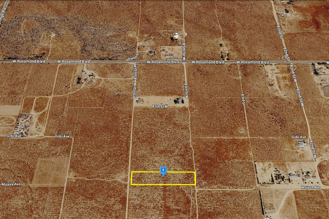 2.50 Acres Rosamond, Kern County, CA