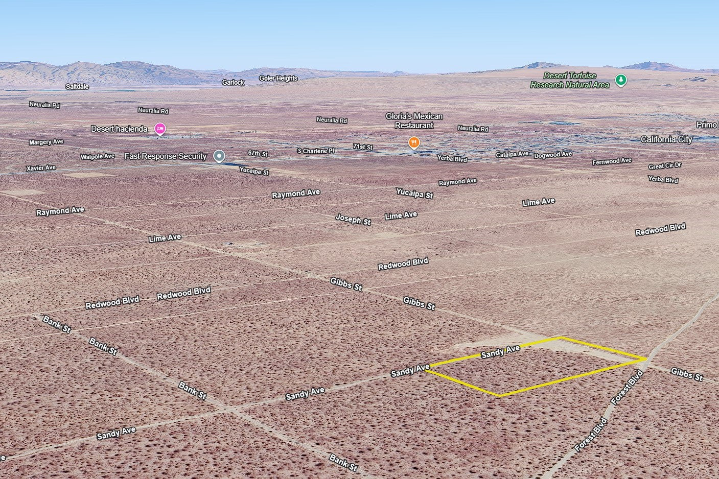 5 Acres California City, Kern County, CA