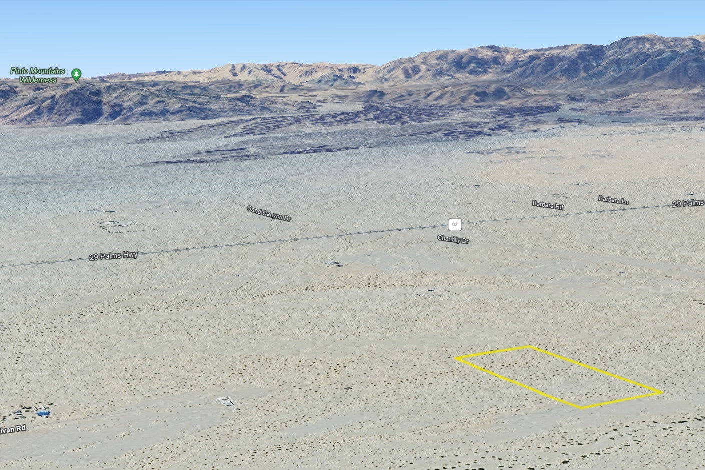 5 Acres Twentynine Palms, San Bernardino County, CA