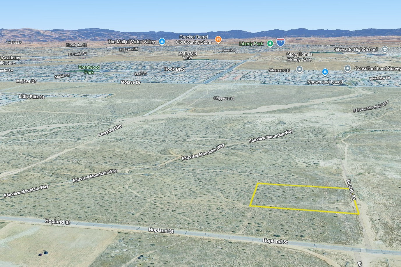 2.50 Acres Victorville, San Bernardino County, CA