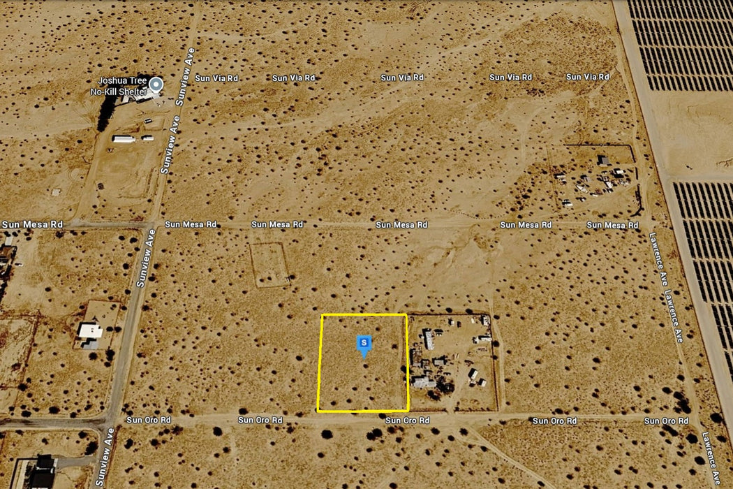 1.43 Acres Joshua Tree, San Bernardino County, CA (Water)