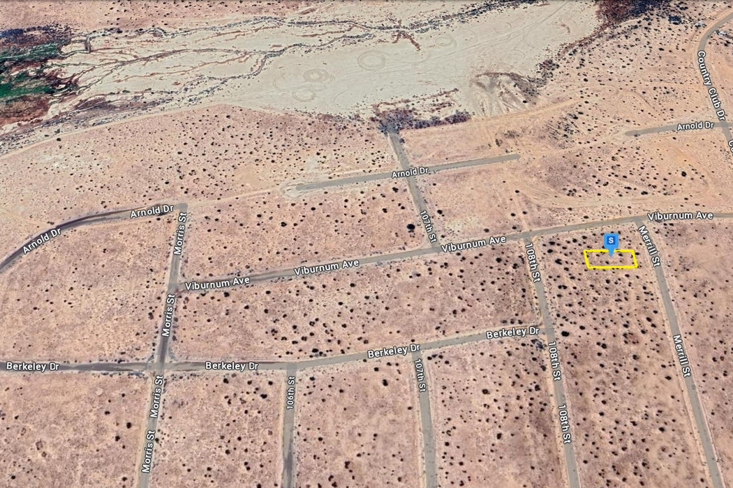 0.17 Acre California City, Kern County, CA