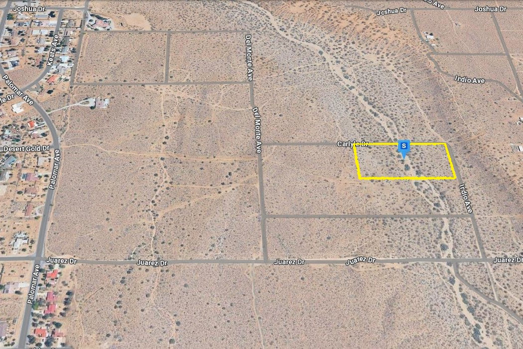 4.72 Acres Yucca Valley, San Bernardino County, CA