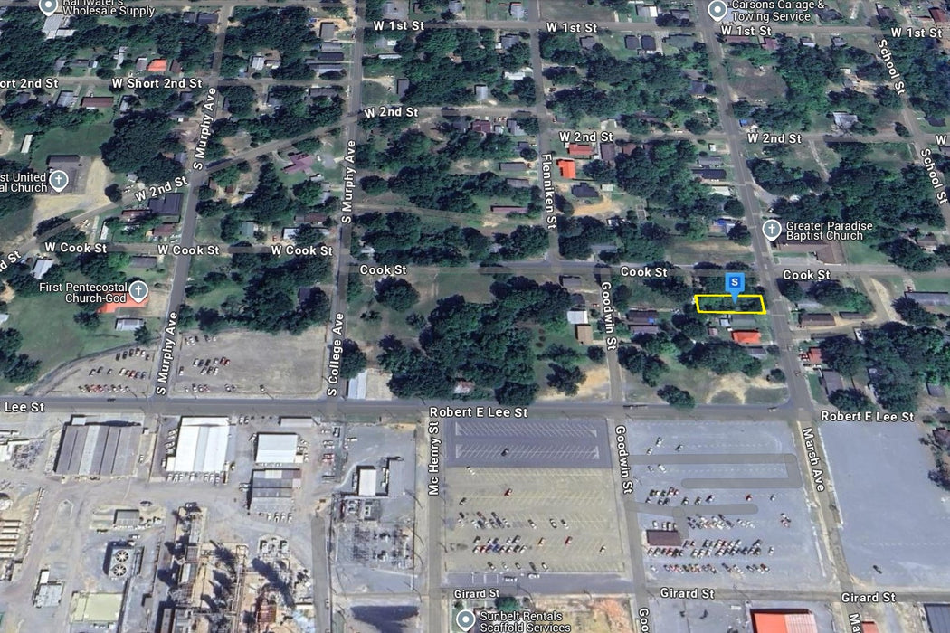 0.16 Acre El Dorado, Union County, AR (Commercial Lot, Power, Water, & Paved Road)