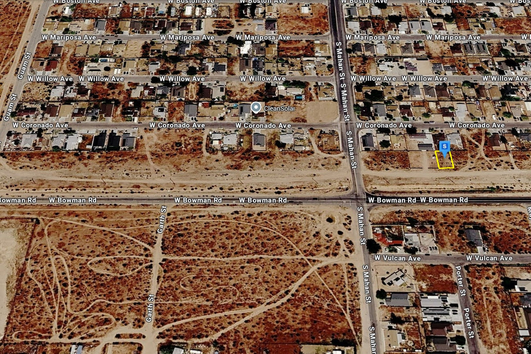 0.11 Acre Ridgecrest, Kern County, CA (Power & Water)