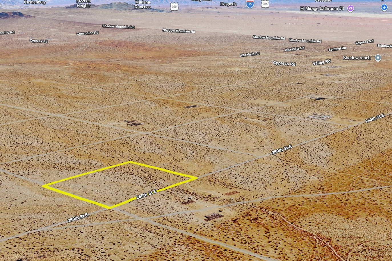9.76 Acres Adelanto, San Bernardino County, CA