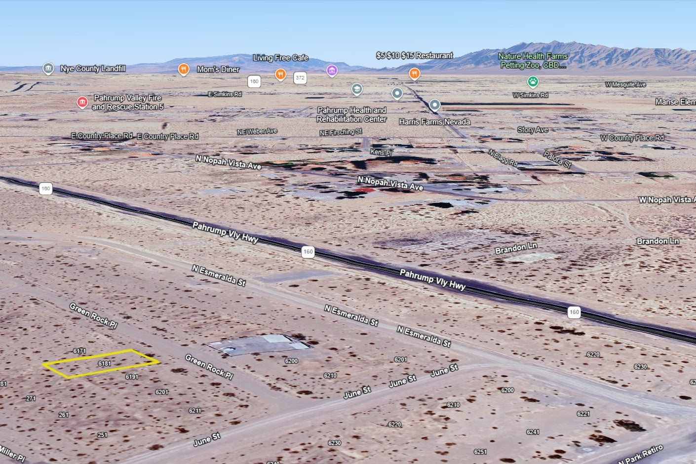 0.12 Acre Pahrump, Nye County, NV (Power)