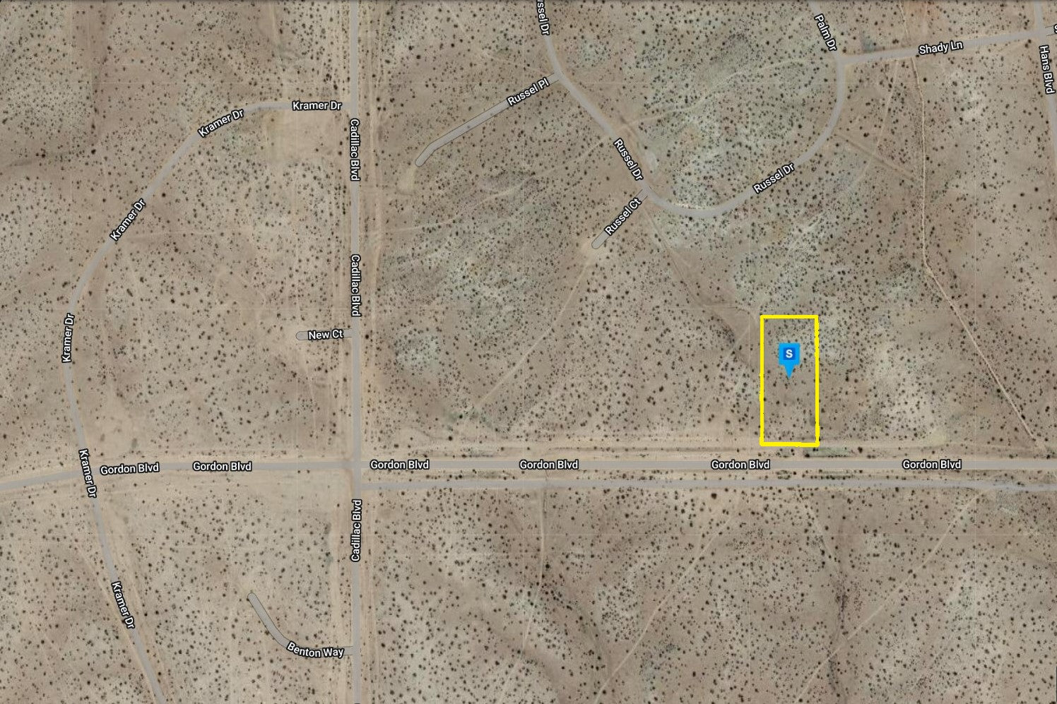 2.16 Acres California City, Kern County, CA (Commercial Lot)