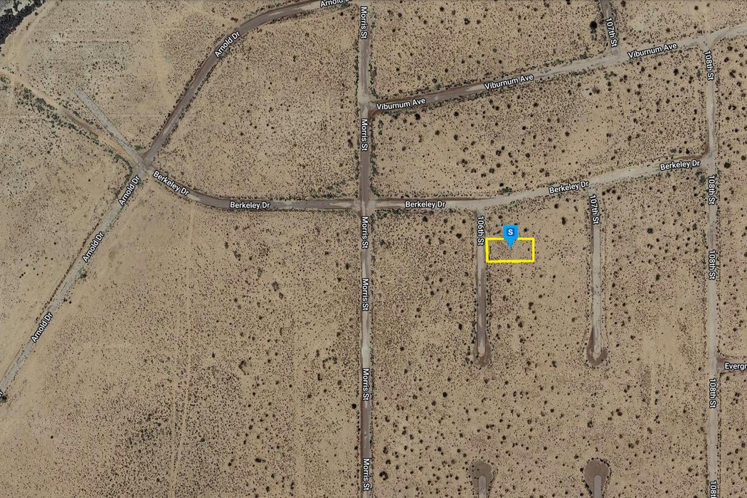 0.17 Acre California City, Kern County, CA