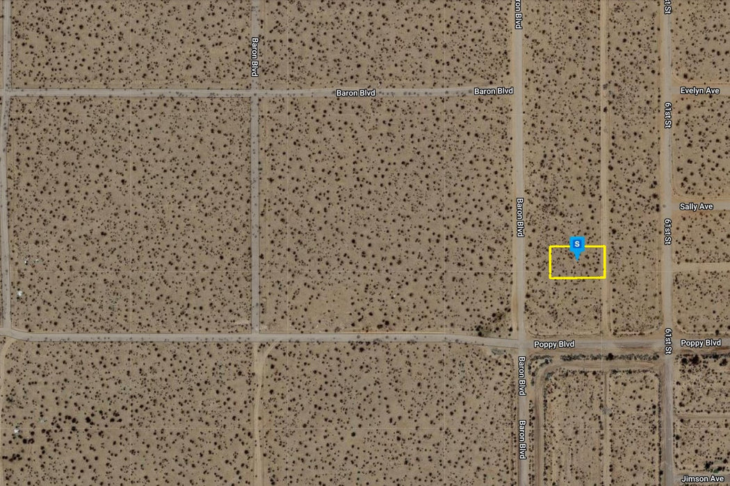 0.27 Acre California City, Kern County, CA