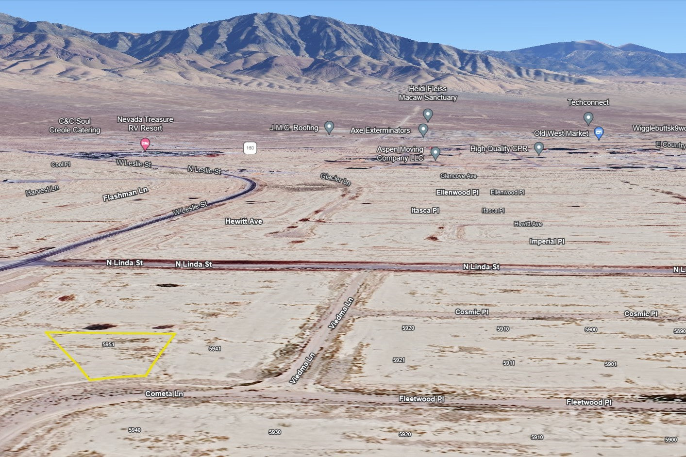 0.2860 Acre Pahrump, Nye County, NV