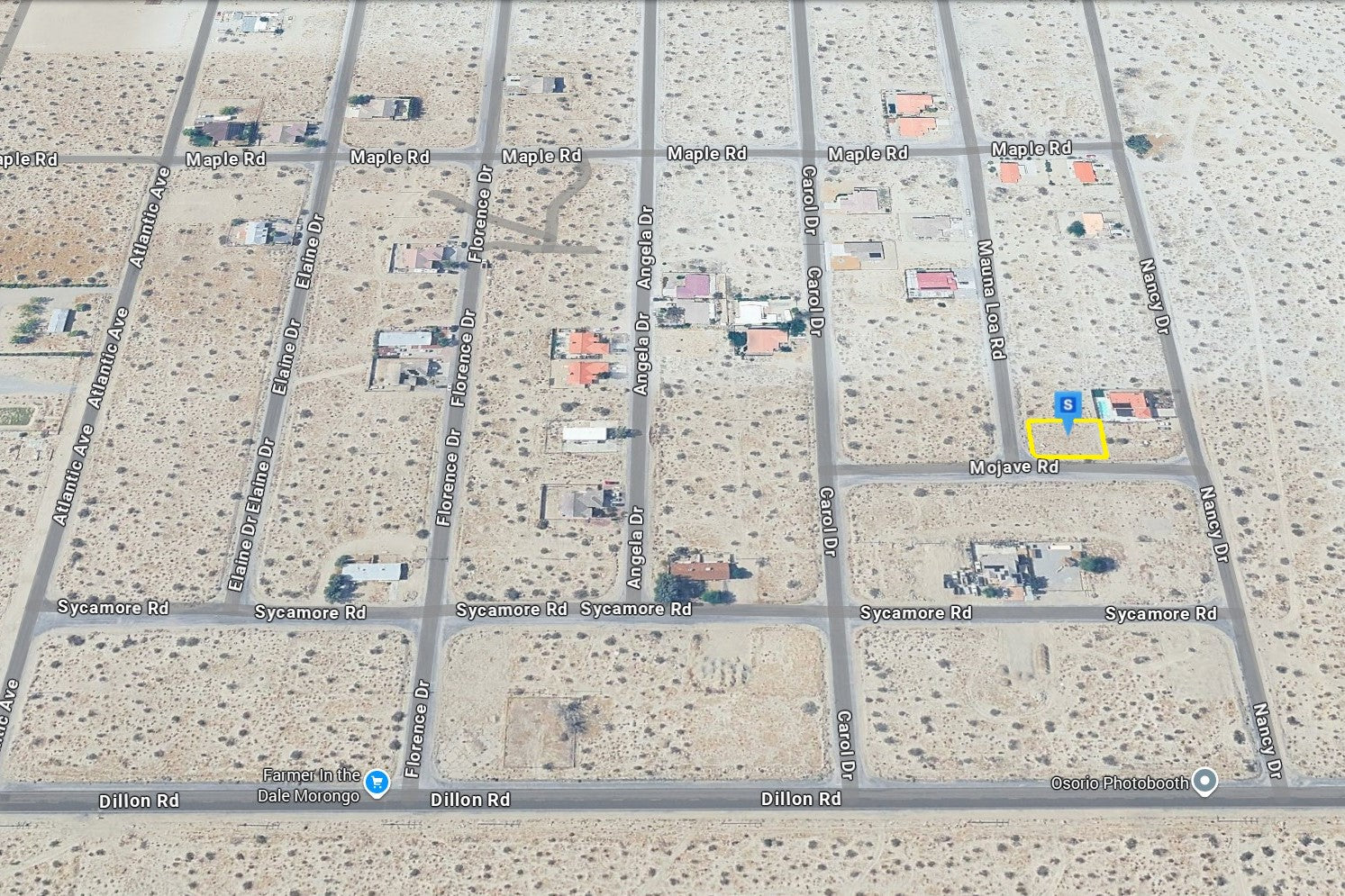 0.18 Acre Desert Hot Springs, Riverside County, CA (Power, Water, & Paved Road)