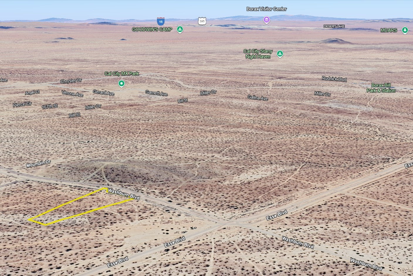 2 Acres California City, Kern County, CA