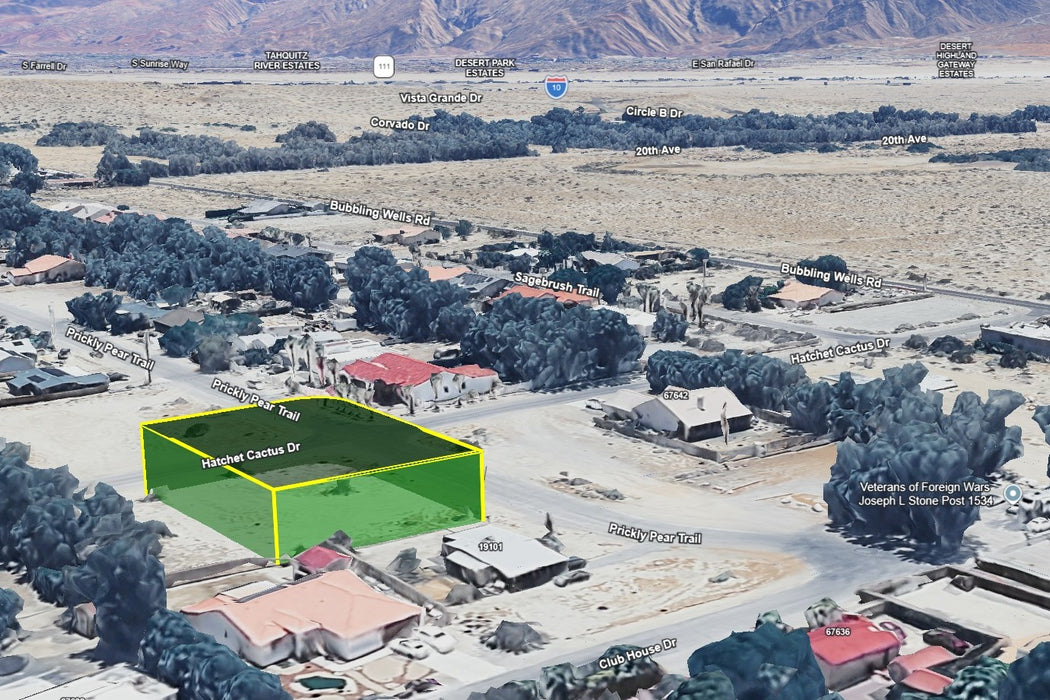 0.31 Acre Desert Hot Springs, Riverside County, CA (Power, Water, & Paved Road)