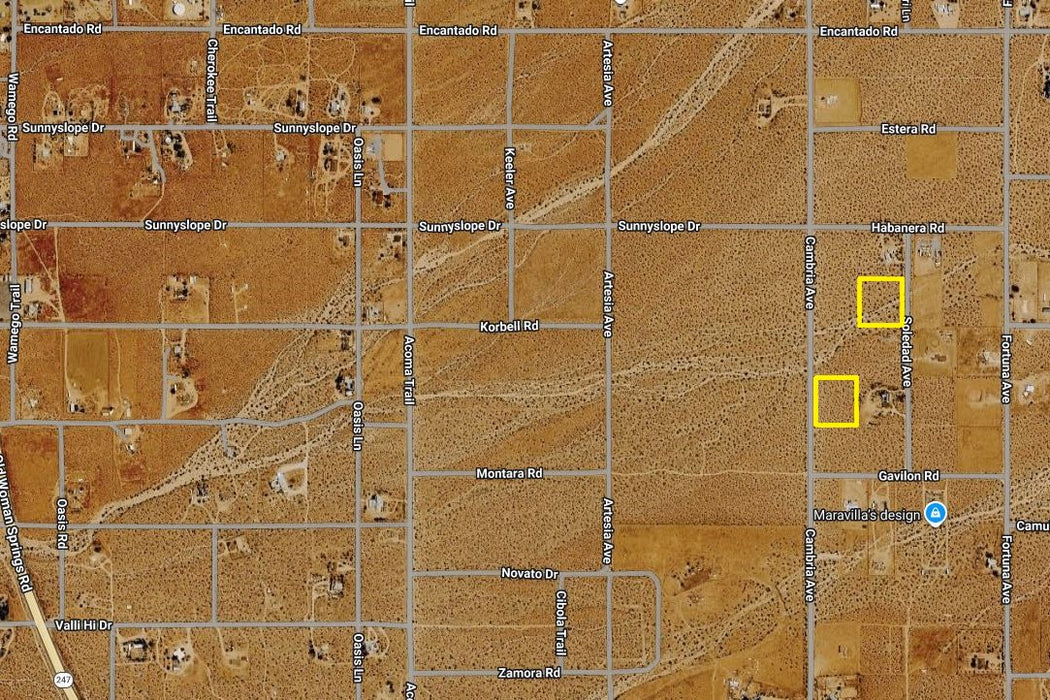 4.53 Acres Landers, San Bernardino County, CA (Power & Water)