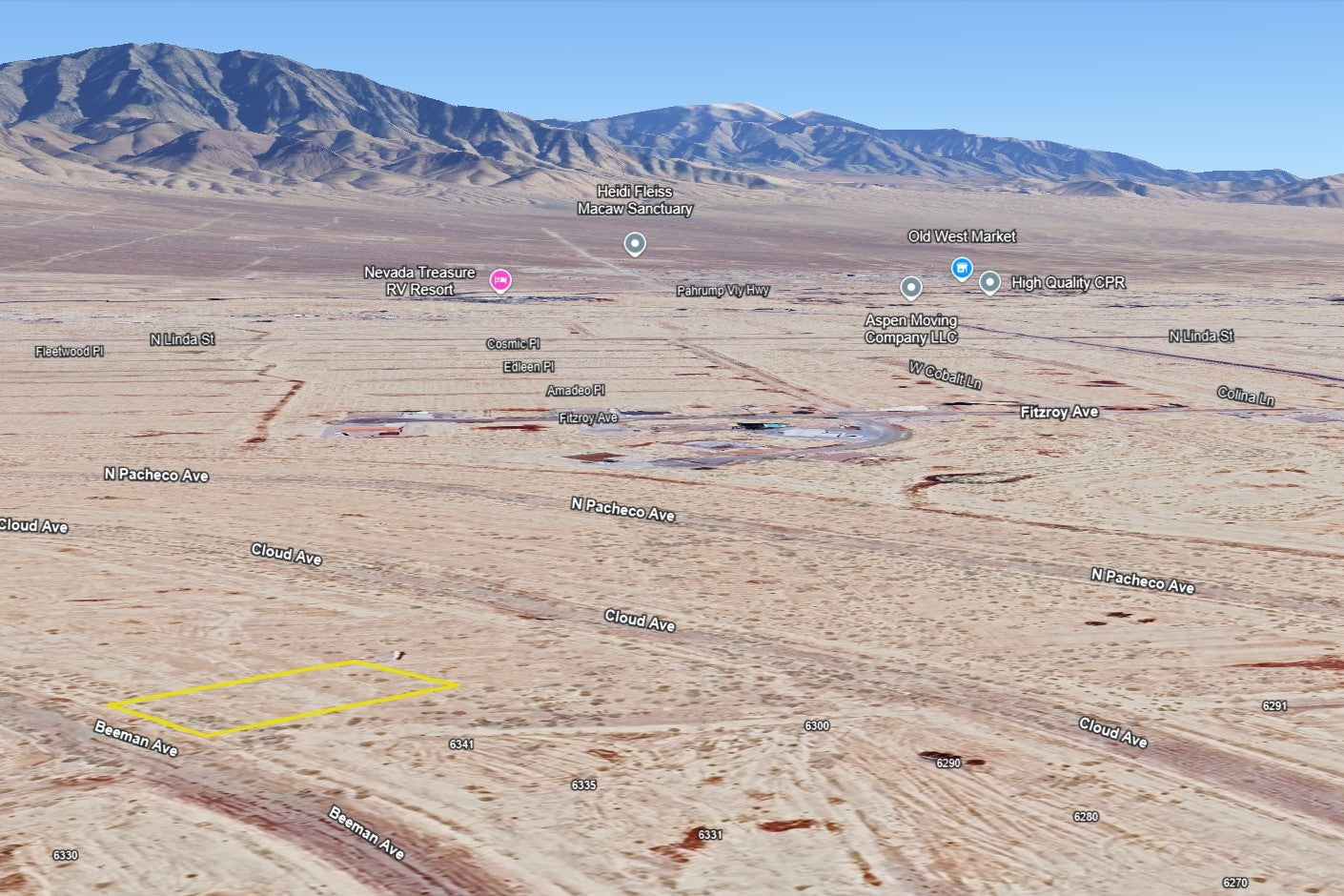 0.23 Acre Pahrump, Nye County, NV