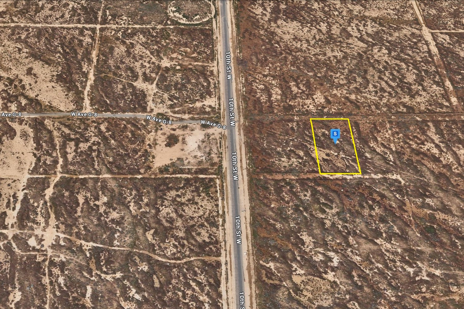 1.14 Acres Lancaster, Los Angeles County, CA (Commercial Lot & Power)