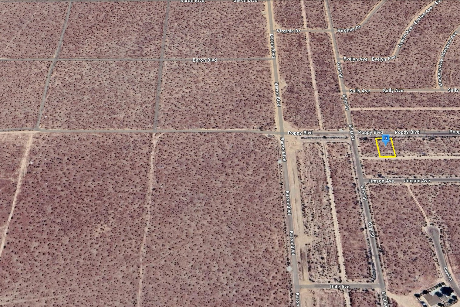 0.26 Acre California City, Kern County, CA (Water)