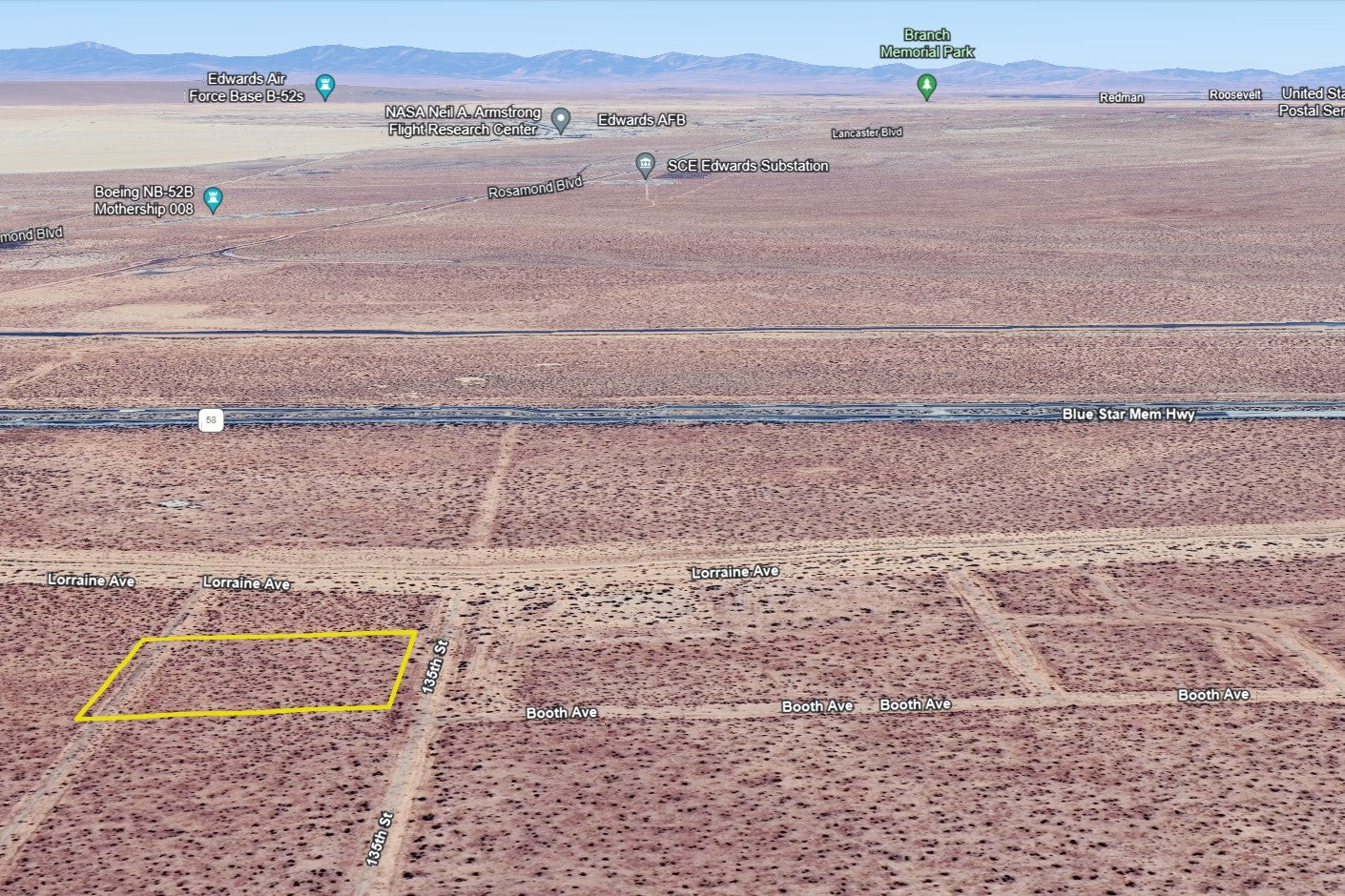 2.58 Acres Edwards, Kern County, CA