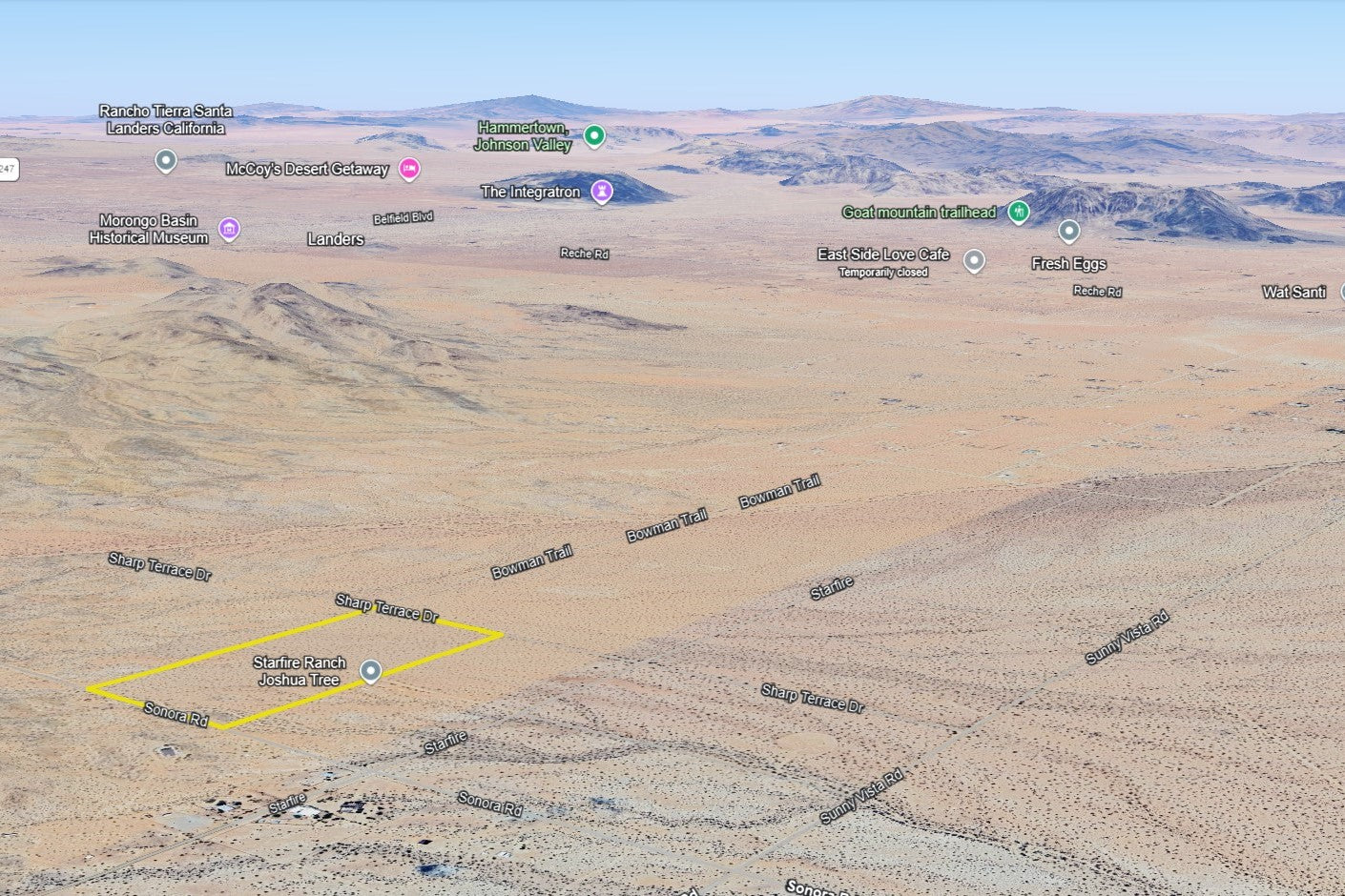 20 Acres Joshua Tree, San Bernardino County, CA