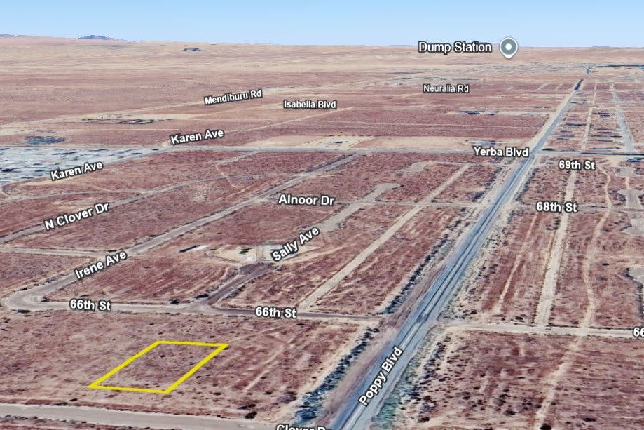 0.27 Acre California City, Kern County, CA (Water)