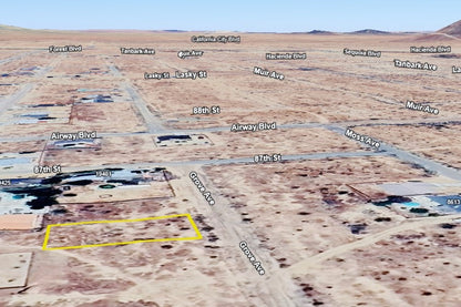 0.22 Acre California City, Kern County, CA (Power & Water)