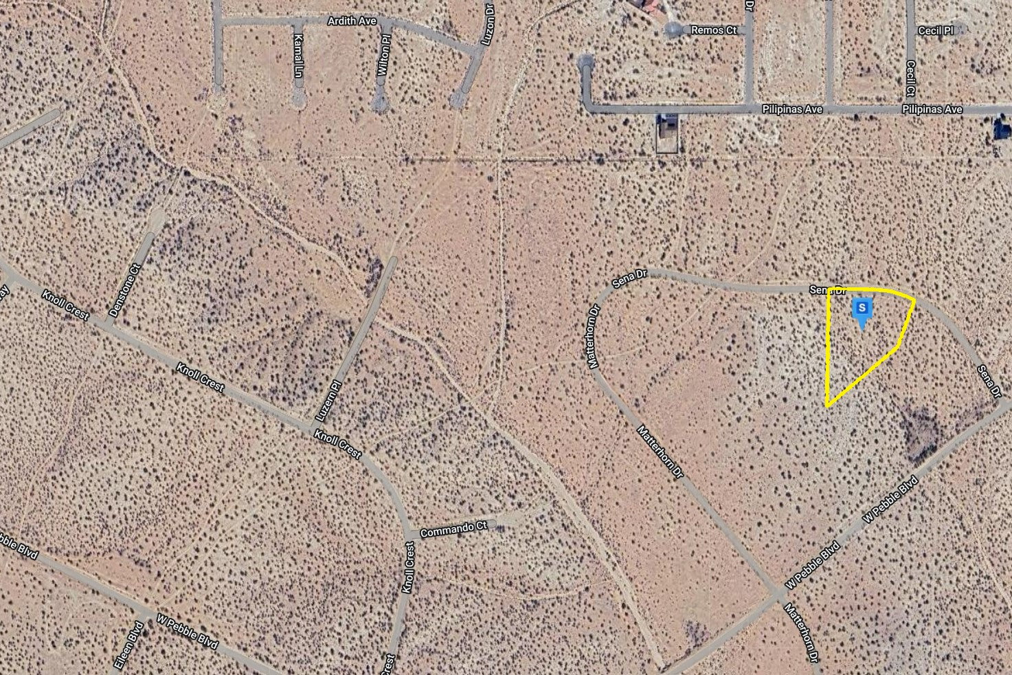 2.08 Acres California City, Kern County, CA