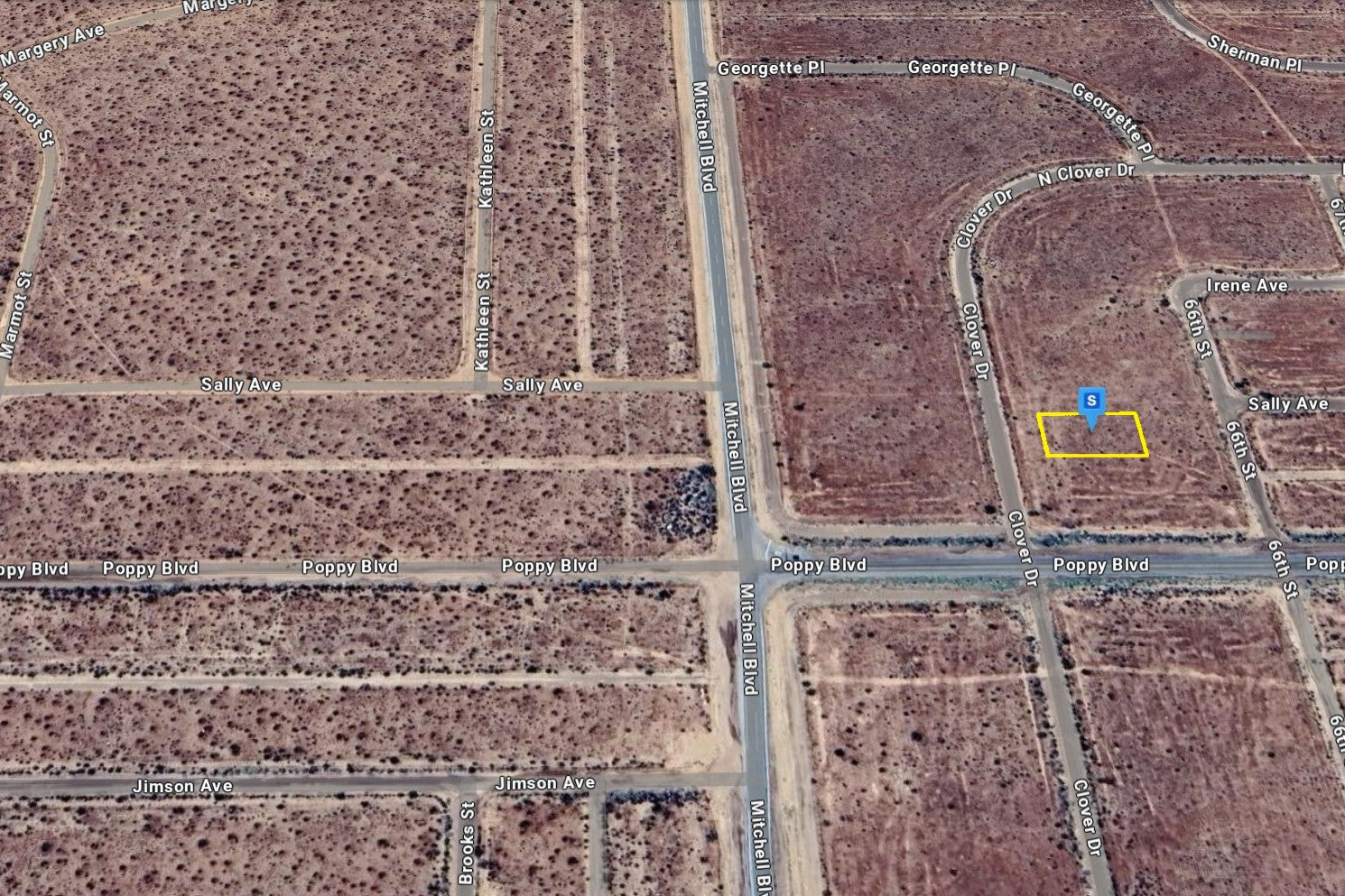 0.27 Acre California City, Kern County, CA (Water)