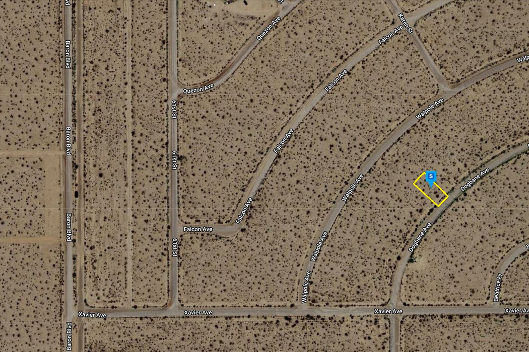 0.15 Acre California City, Kern County, CA