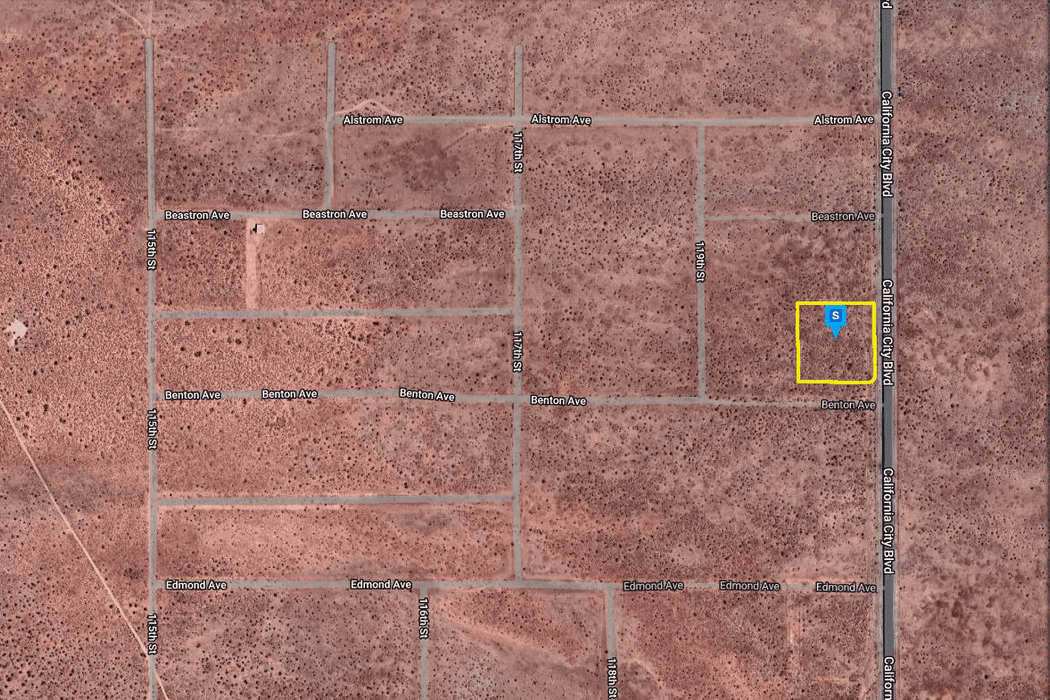 1.85 Acres California City, Kern County, CA (Paved Road)