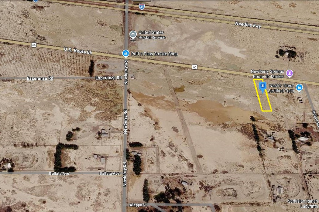 1.15 Acres Newberry Springs, San Bernardino County, CA (Power)