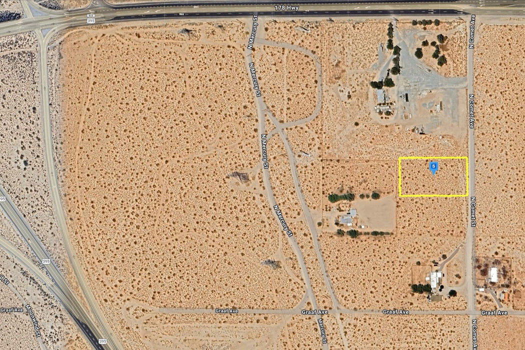 1.25 Acres Ridgecrest, Kern County, CA