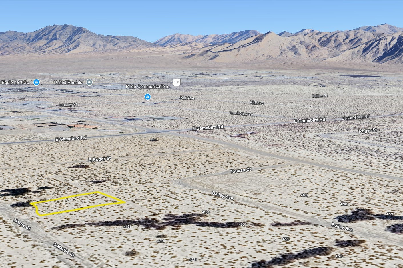 0.2540 Acre Pahrump, Nye County, NV