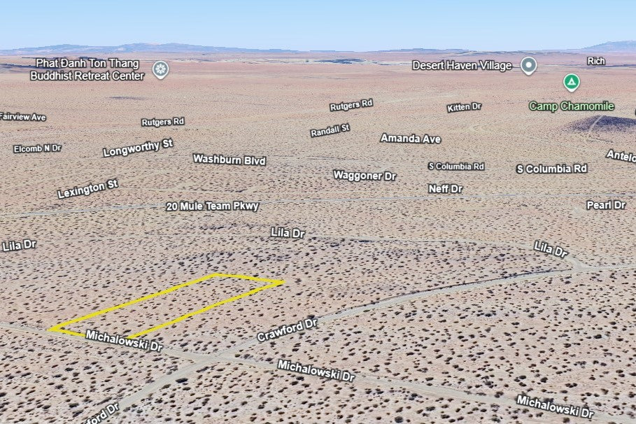 1.85 Acres California City, Kern County, CA
